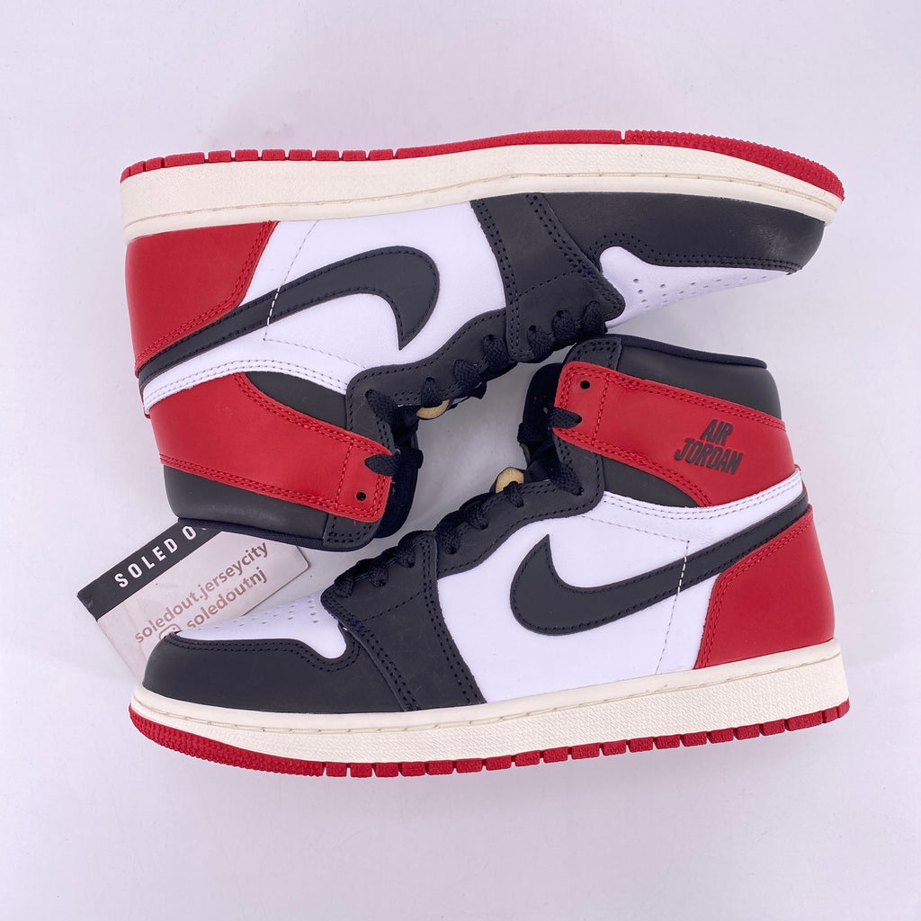 Air Jordan 1 Retro High OG "Black Toe Reimagined" 2025 New Size 8
