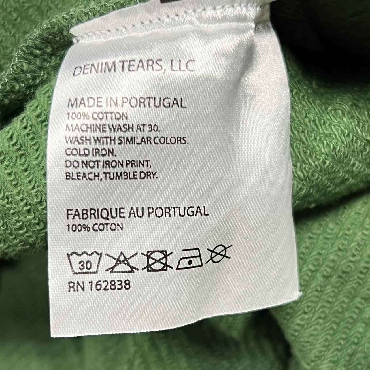 Denim Tears Shorts &quot;COTTON WREATH&quot; Green New Size XL