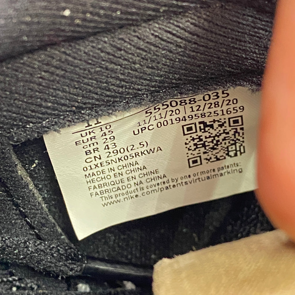 Air Jordan 1 Retro High OG "Shadow 2.0" 2021 Used Size 11