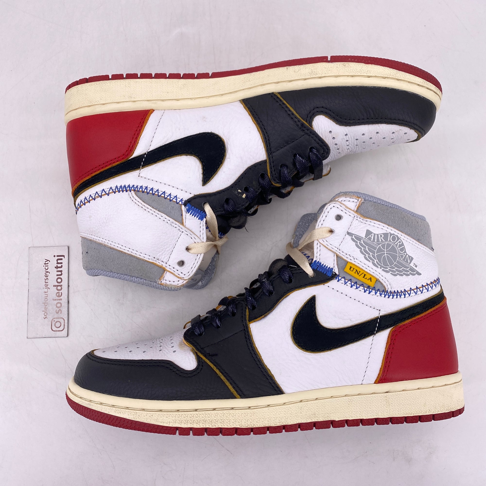 Air Jordan 1 Retro High OG &quot;Union Black Toe&quot; 2018 Used Size 8