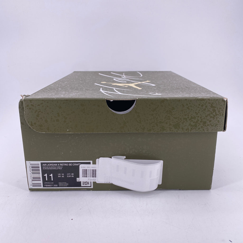 Air Jordan 4 Retro "Medium Olive" 2023 Used Size 11