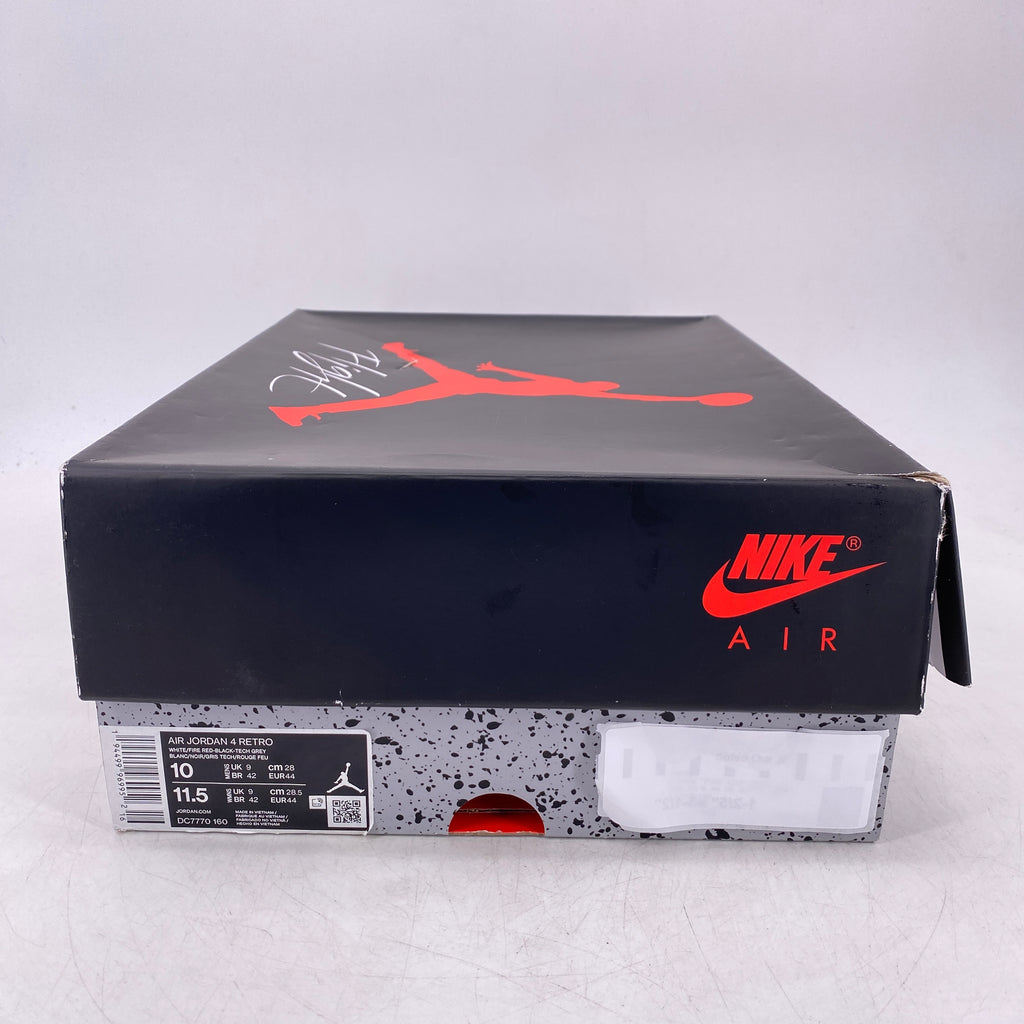 Air Jordan 4 Retro "Fire Red" 2020 Used Size 10