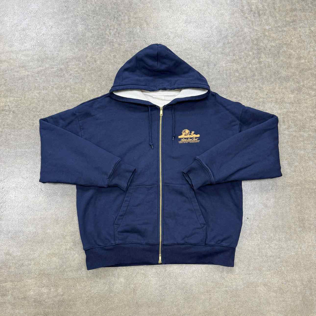 Aime Leon Dore Zip Up "WAFFLE" Navy Used Size XL