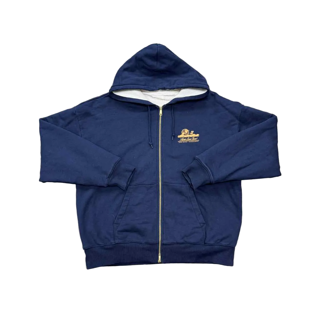 Aime Leon Dore Zip Up "WAFFLE" Navy Used Size XL