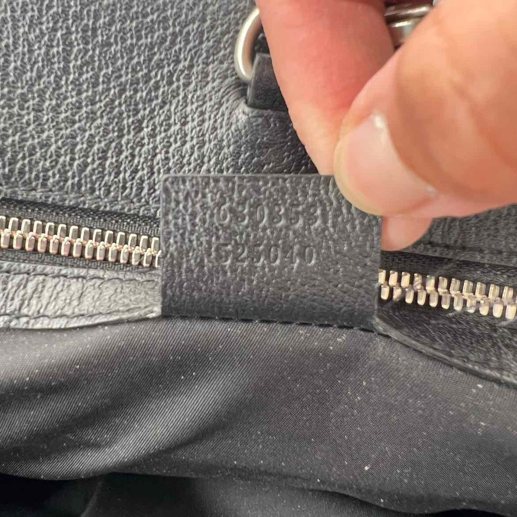 Gucci Tote Bag "MONOGRAM" Used Black