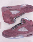 Air Jordan 5 Retro "Burgundy" 2023 New Size 7.5