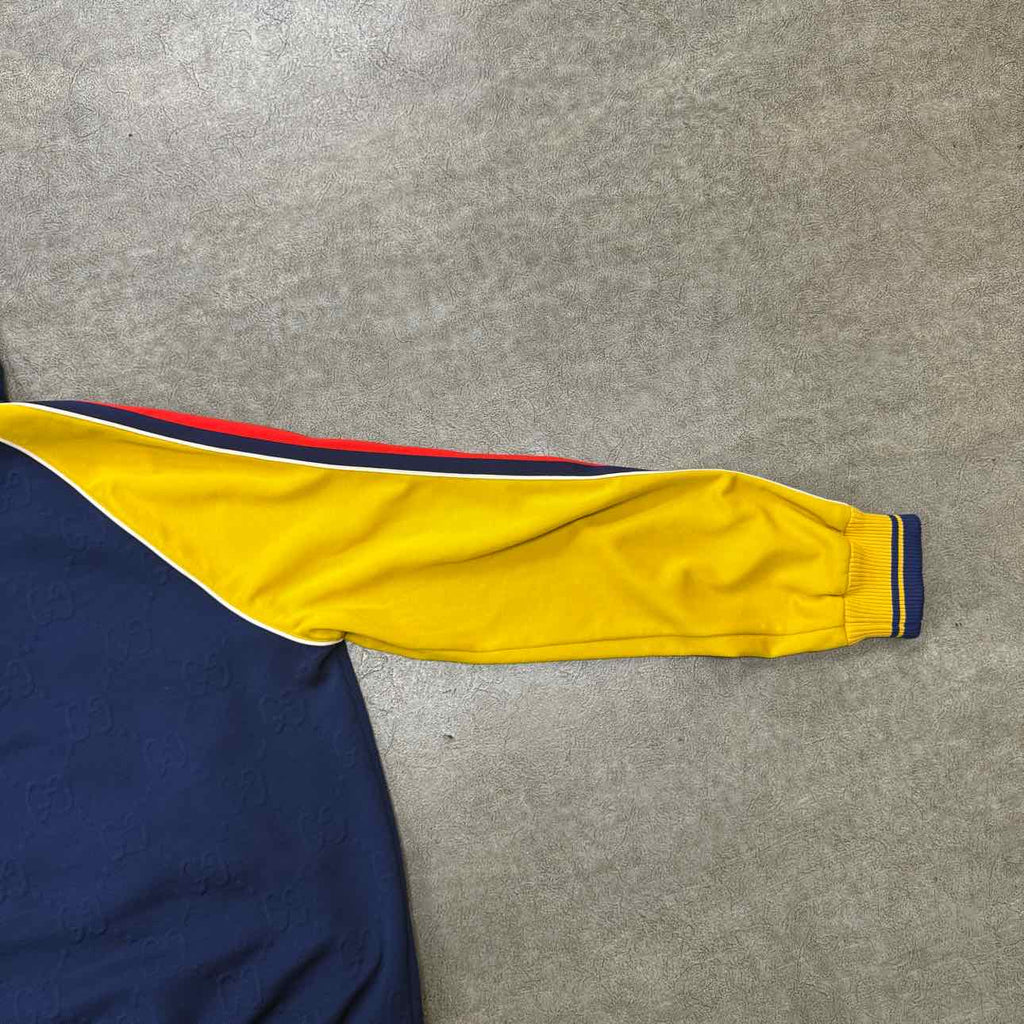 Gucci Hoodie "GG JACQUARD" Yellow Used Size XL