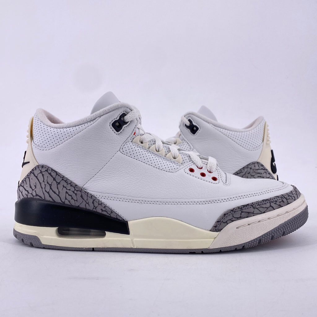 Air Jordan 3 Retro "White Cement Reimagined" 2023 Used Size 9
