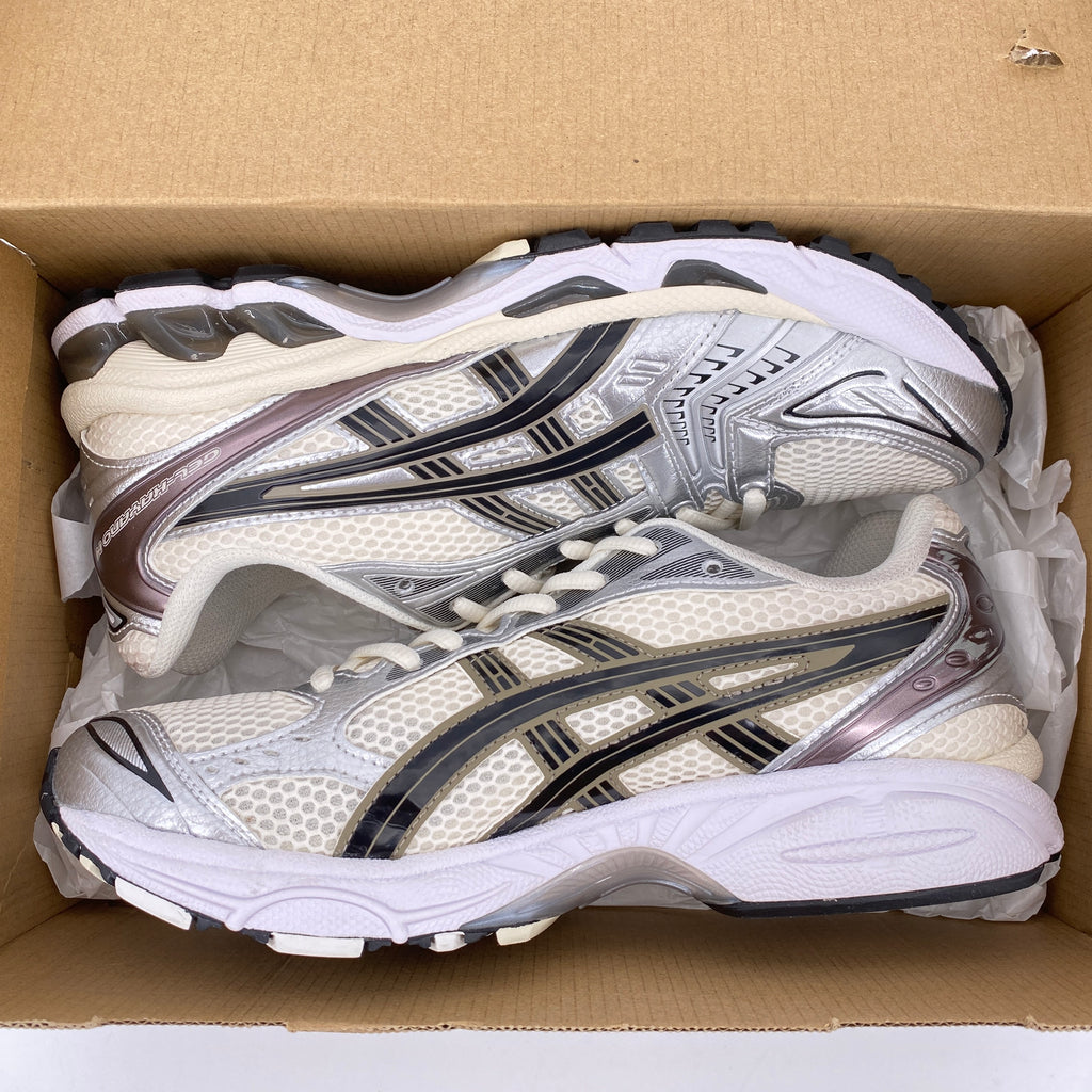 Asics Gel-Kayano 14 "Cream Black Metallic Plum" 2023 Used Size 7.5
