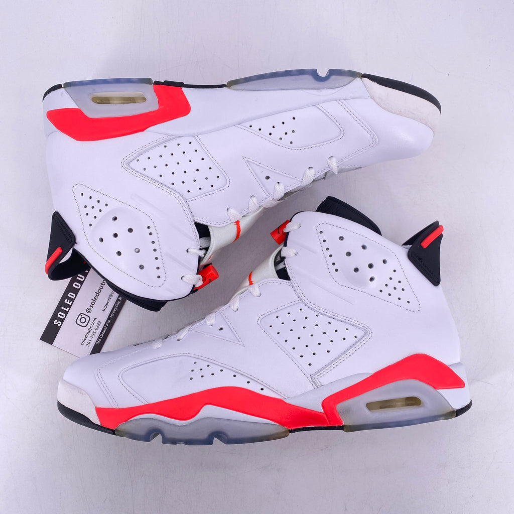 Air Jordan 6 Retro "Infrared White" 2014 New Size 11.5