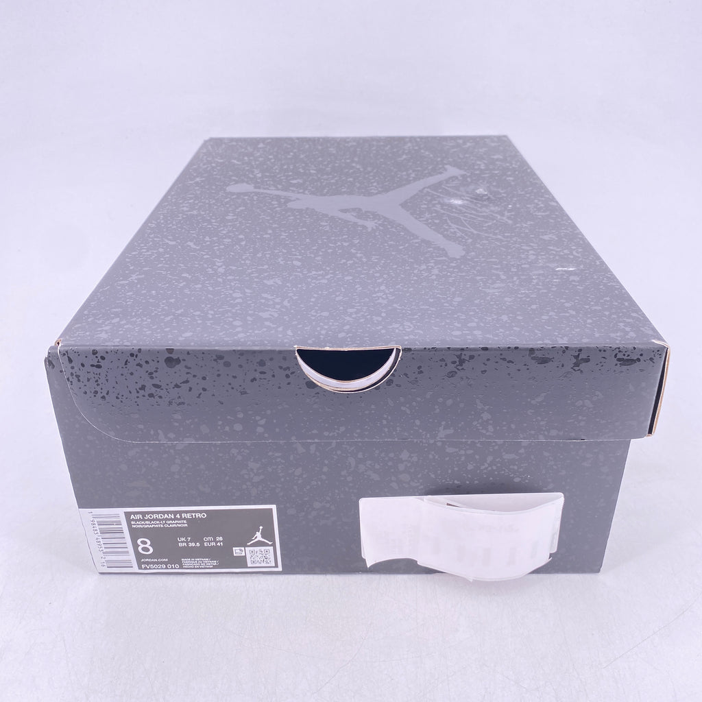 Air Jordan 4 Retro "Black Cat" 2025 Used Size 8