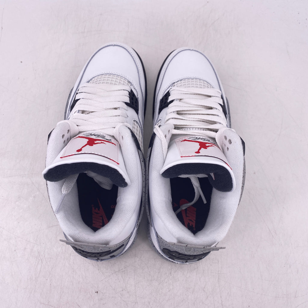 Air Jordan 4 Retro "White Cement" 2025 New Size 8