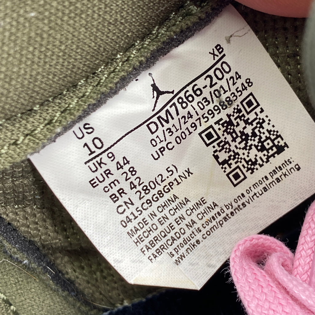 Air Jordan 1 Low OG SP "Travis Scott Medium Olive" 2024 Used Size 10