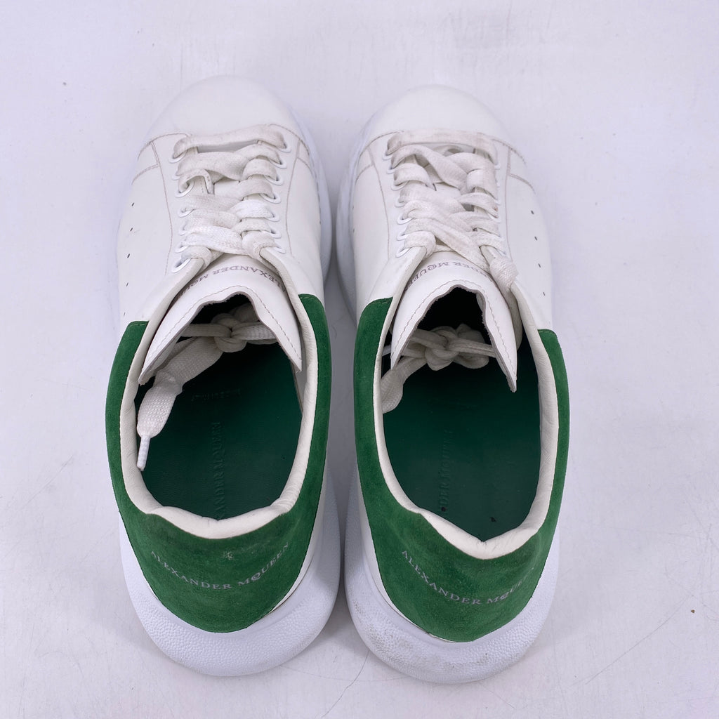 Alexander McQueen Oversized Sneaker "White Green"  Used Size 46