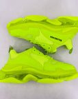 Balenciaga Triple S Sneaker "Fluo Yellow" 2020 New Size 41