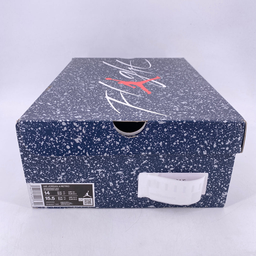 Air Jordan 4 Retro "Midnight Navy" 2022 Used Size 14