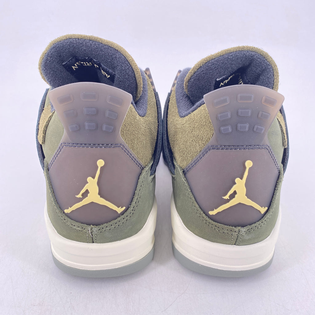 Air Jordan 4 Retro "Medium Olive" 2023 New Size 9