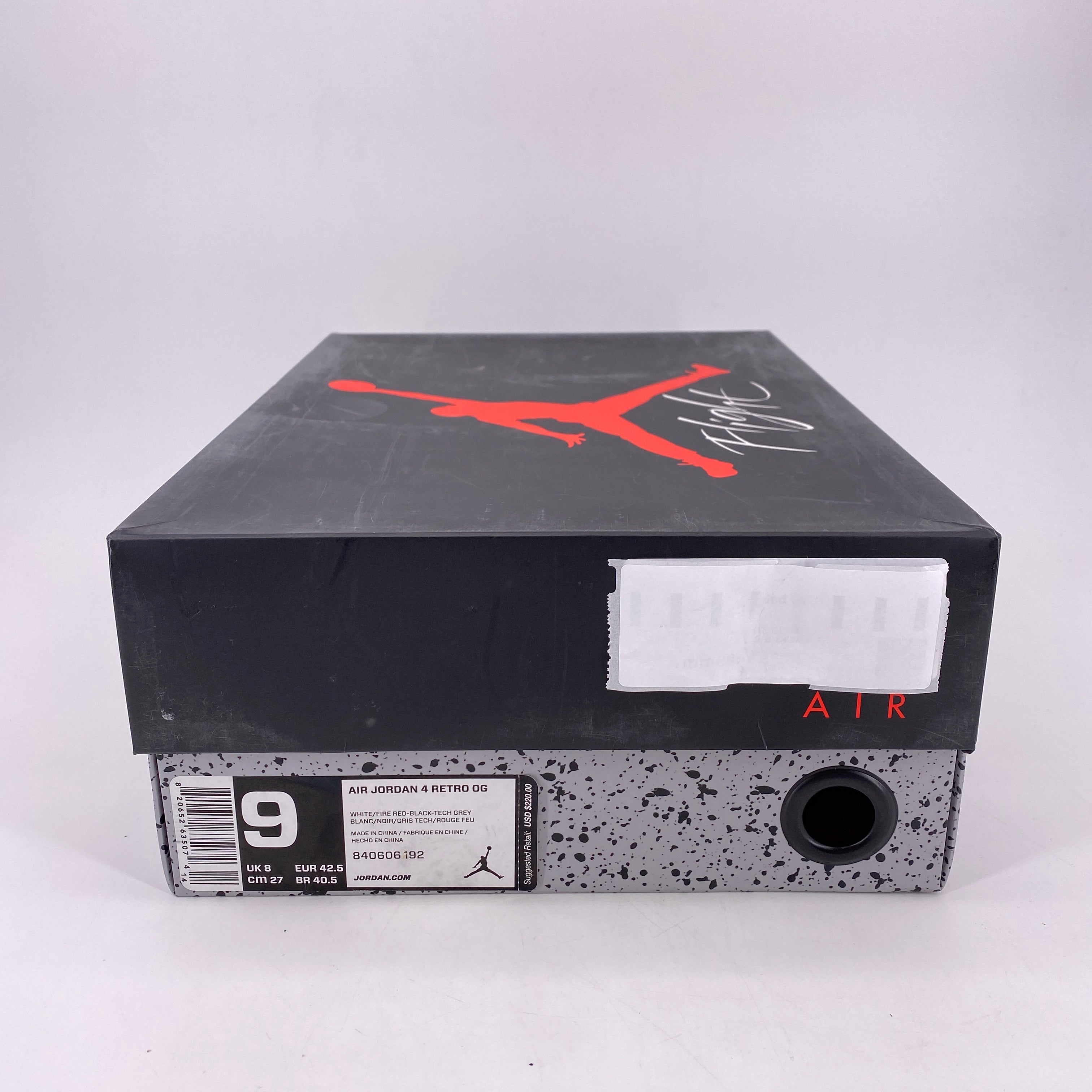Air Jordan 4 Retro &quot;White Cement&quot; 2016 Used Size 9