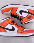 Air Jordan 1 Mid "Turf Orange" 2021 New Size 10