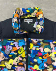 Bape Puffer Jacket "3WAY DETACHABLE" Multi-Color Used Size L
