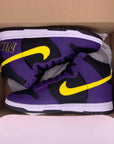 Nike Dunk High PRM "Lakers" 2021 New Size 13