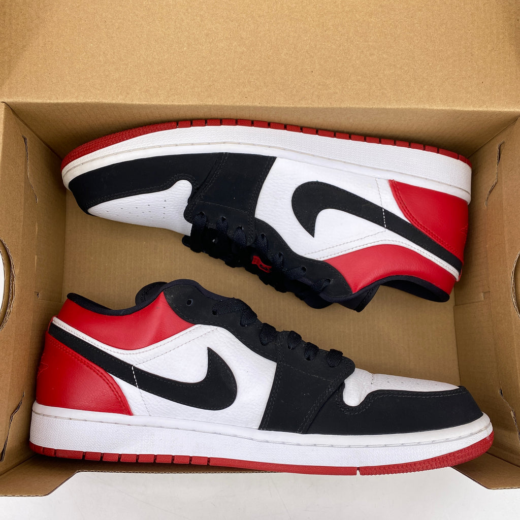 Air Jordan 1 Low "Black Toe" 2019 Used Size 11.5