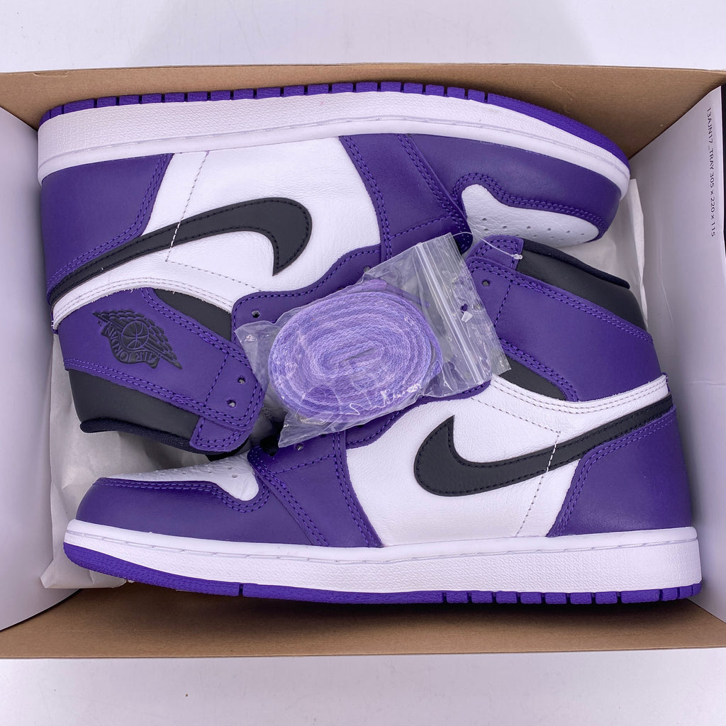 Air Jordan 1 Retro High OG "Court Purple 2.0" 2020 New Size 8