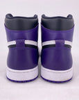 Air Jordan 1 Retro High OG "Court Purple 2.0" 2020 Used Size 8.5