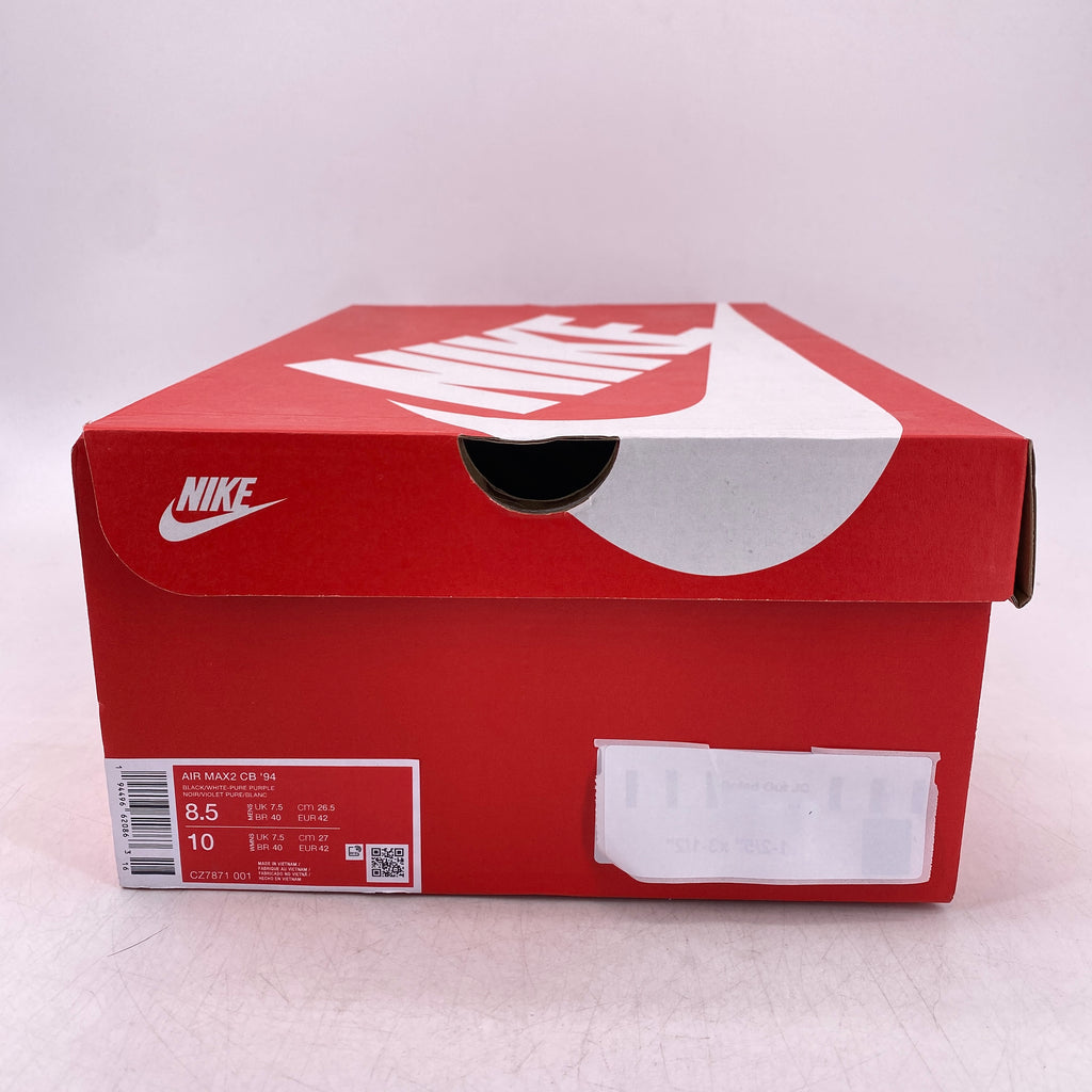 Nike Air Max 2 CB 94 "Black White Purple" 2020 New Size 8.5