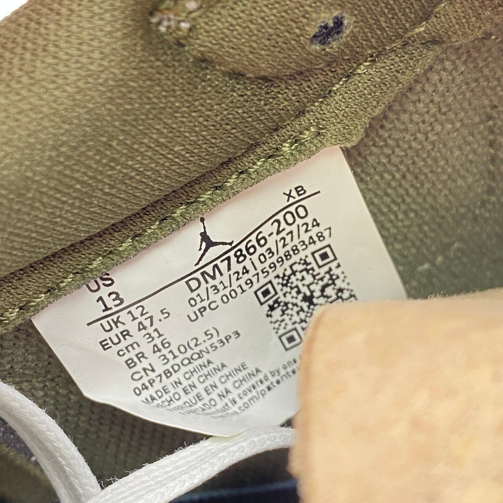 Air Jordan 1 Low OG SP "Travis Scott Medium Olive" 2024 New Size 13
