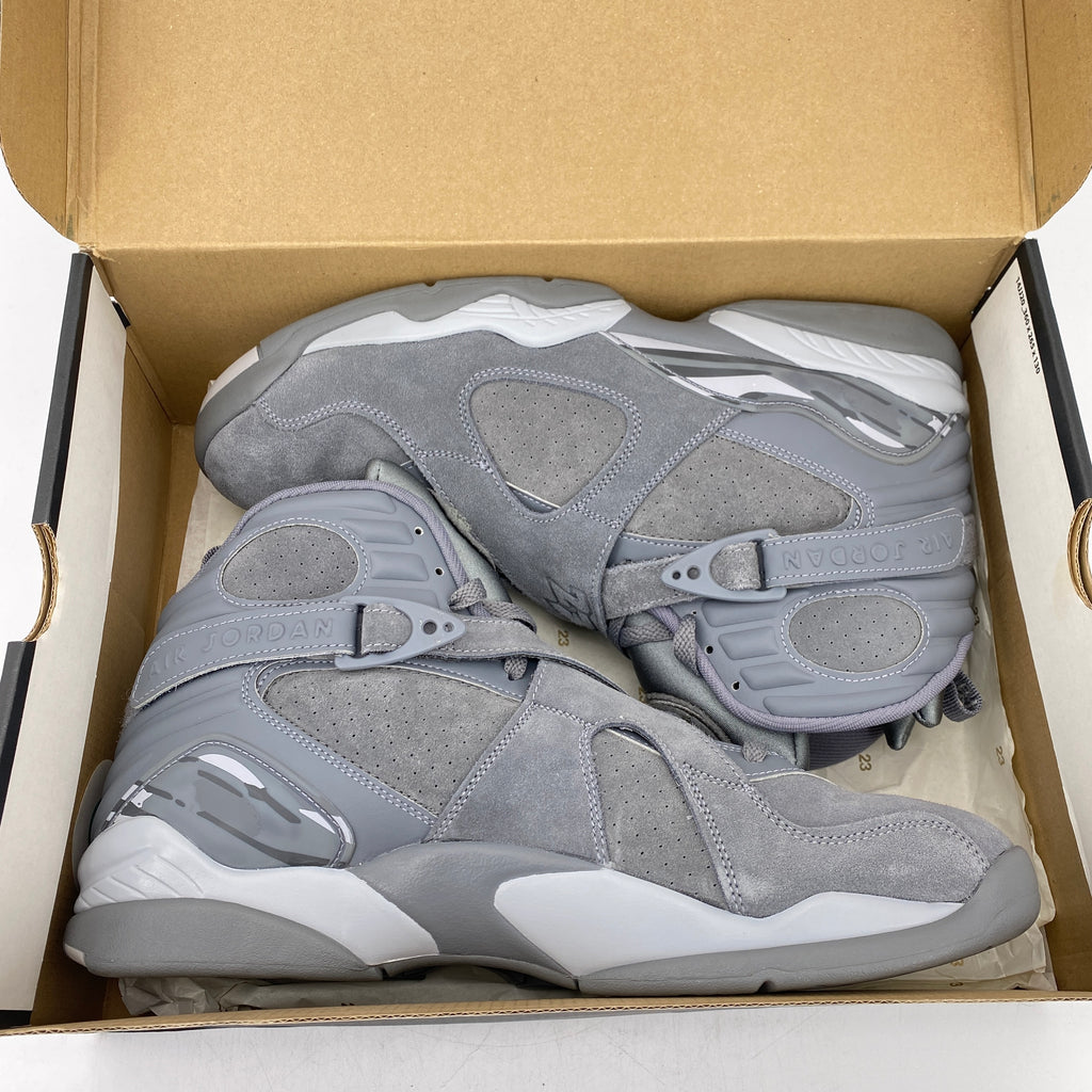 Air Jordan 8 Retro "Cool Grey" 2017 Used Size 13