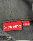 Supreme Hoodie "CROSS BOX LOGO" Black New Size S