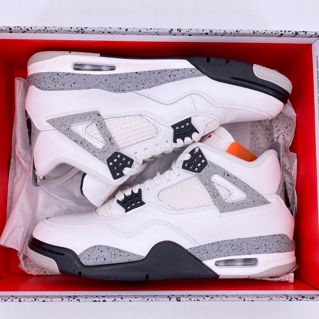 Air Jordan 4 Retro "White Cement" 2025 Used Size 9.5
