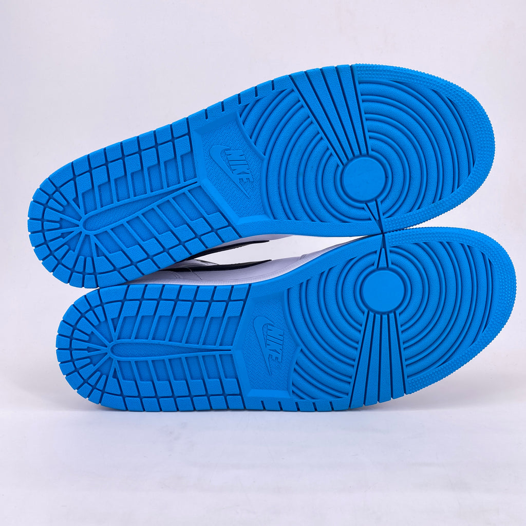 Air Jordan 1 Mid "Laser Blue" 2020 Used Size 14