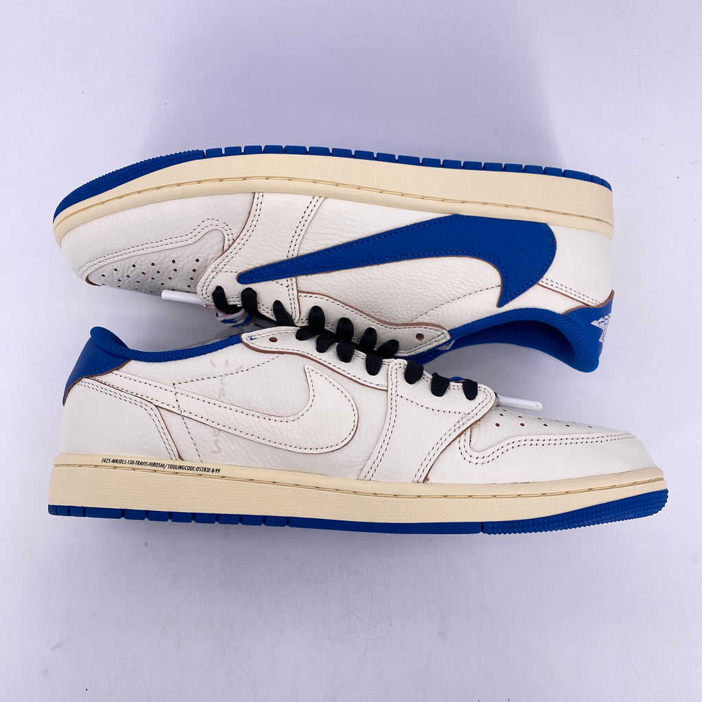 Air Jordan 1 Low OG SP "Travis Fragment Military Blue" 2025 New Size 10.5