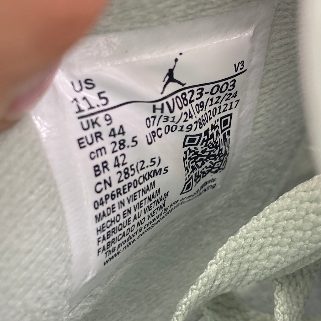 Air Jordan (W) 4 Retro "Seafoam Sail" 2025 New Size 11.5W