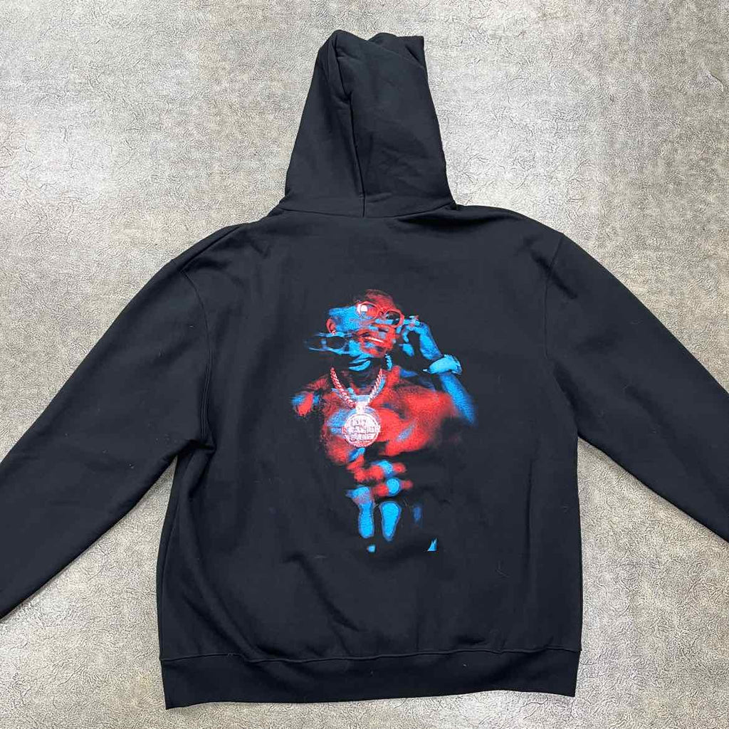 Coachella Hoodie "GUCCI MANE EVIL GENIUS" Black New Size XL