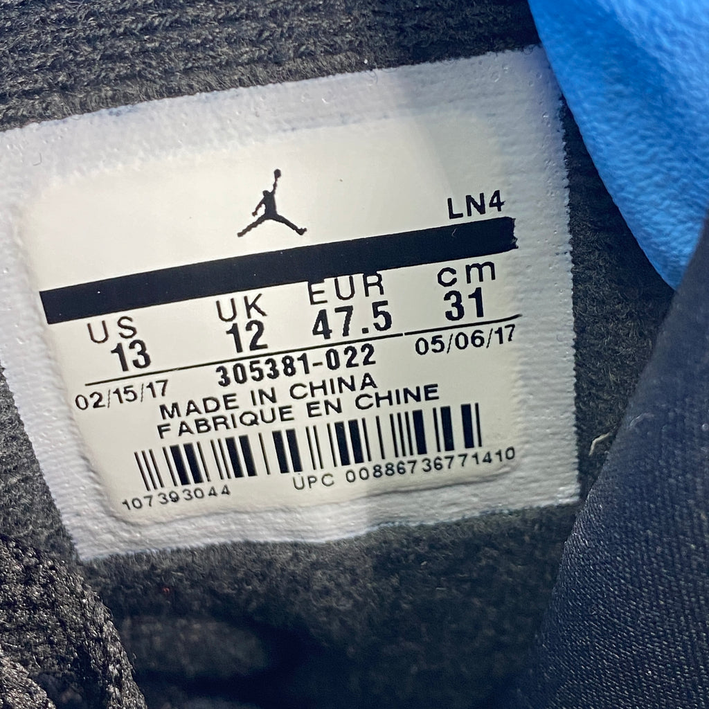 Air Jordan 8 Retro "Black Cement" 2017 Used Size 13
