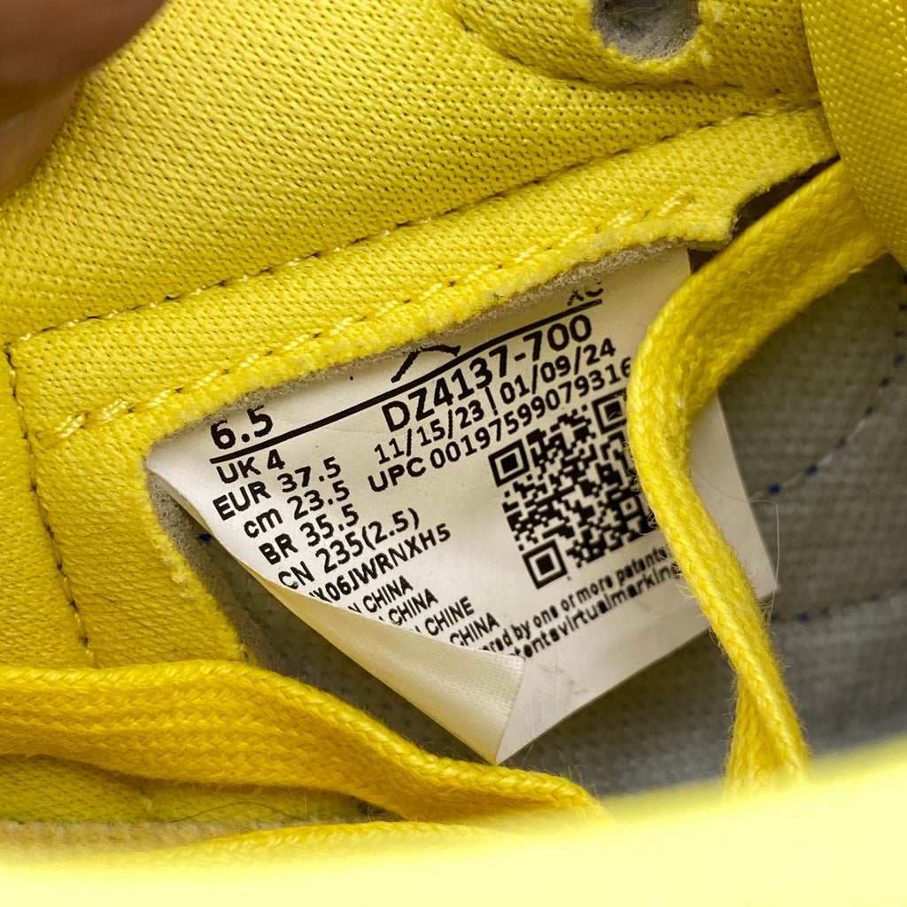 Air Jordan (W) 1 Low OG "CANARY" 2024 Used Size 6.5W