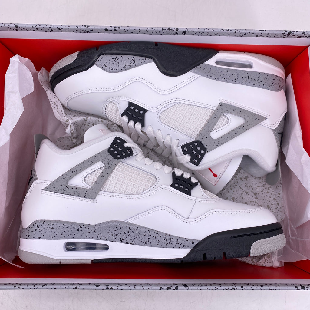 Air Jordan 4 Retro "White Cement" 2025 New Size 7.5
