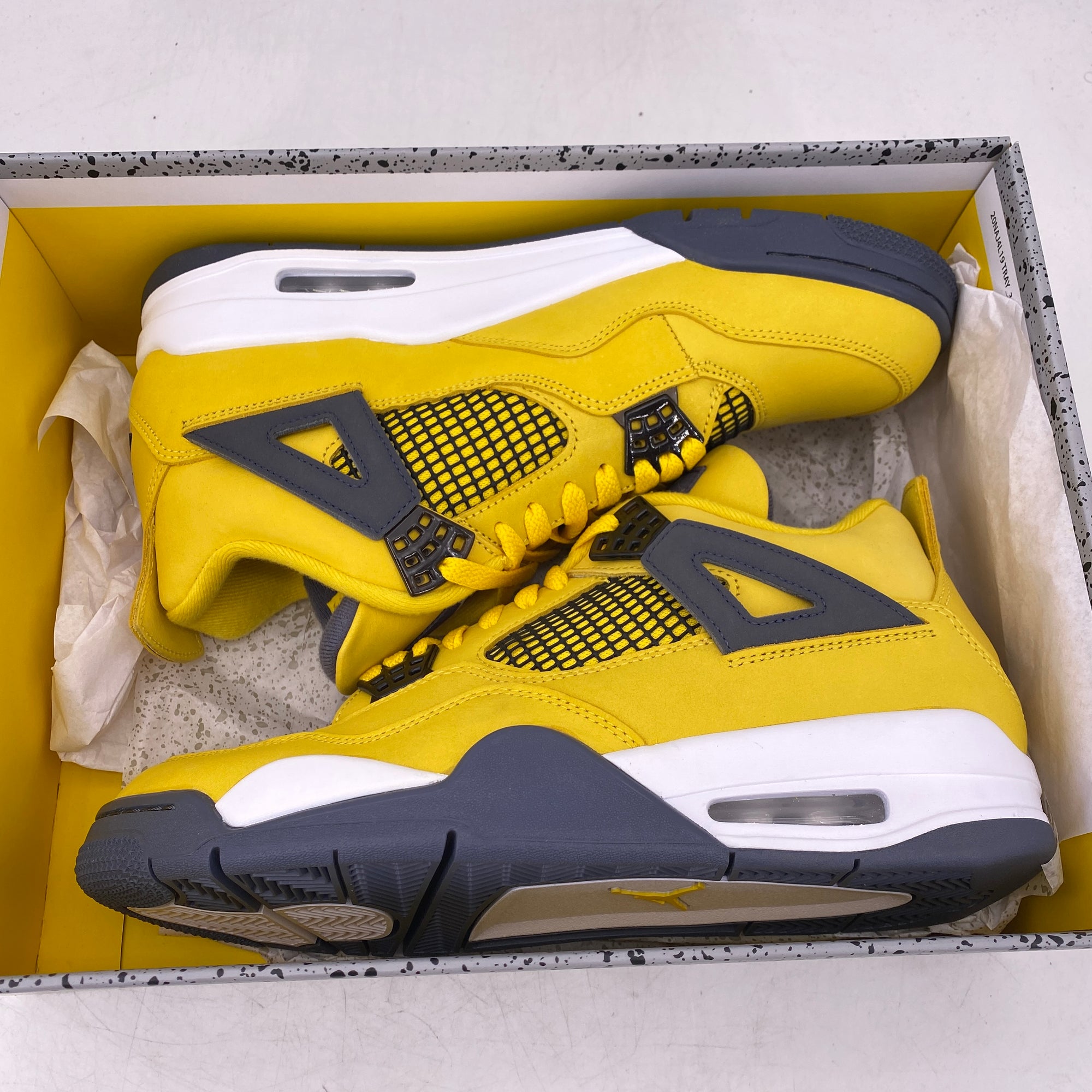 Air Jordan 4 Retro &quot;Lightning&quot; 2021 New Size 10.5