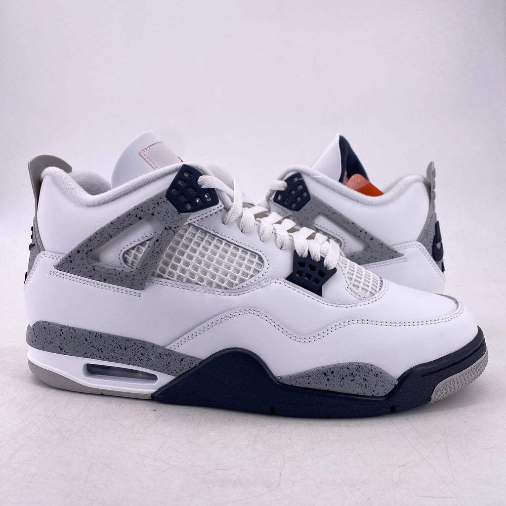 Air Jordan 4 Retro "White Cement" 2025 New Size 11.5