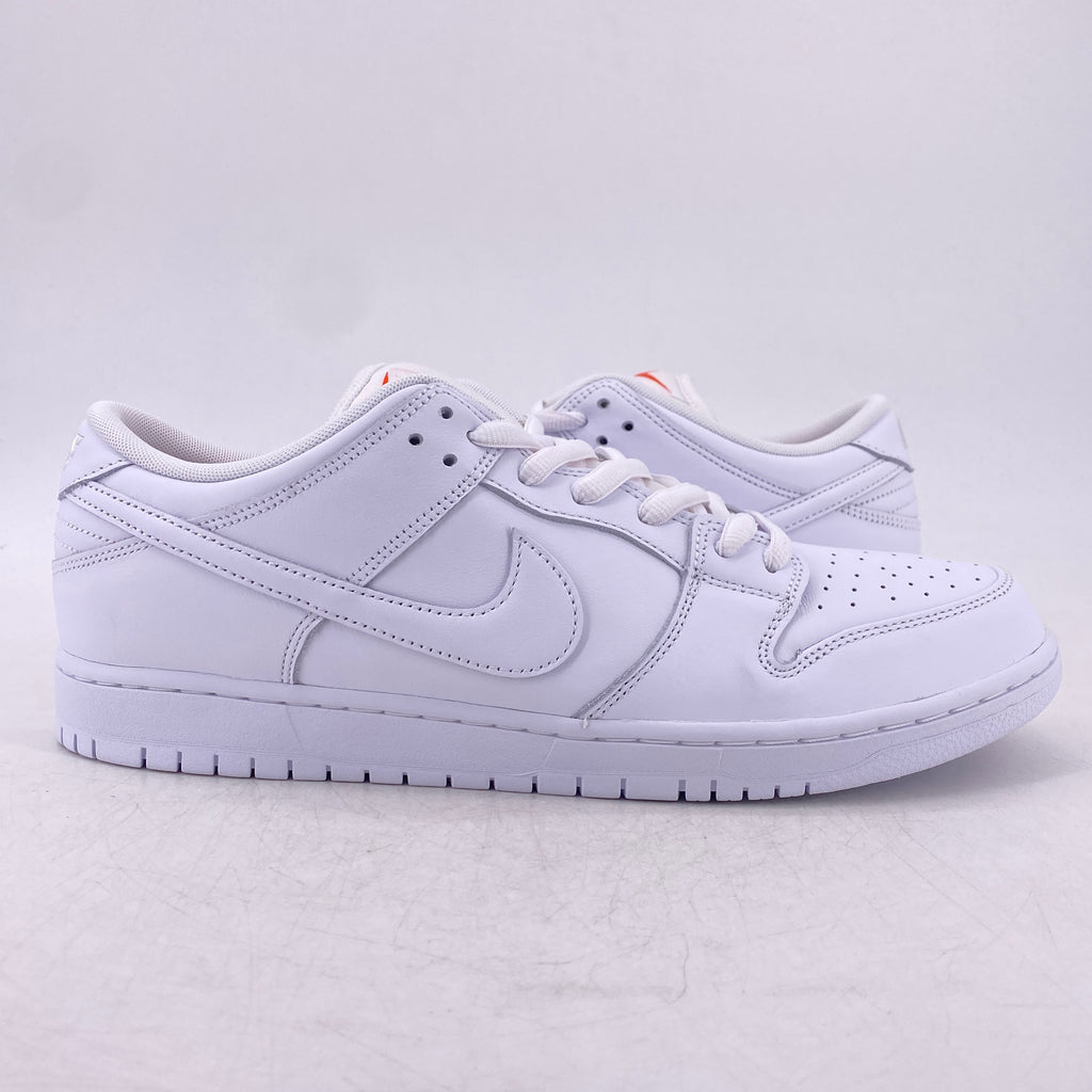 Nike SB Dunk Low "Triple White" 2024 New Size 13