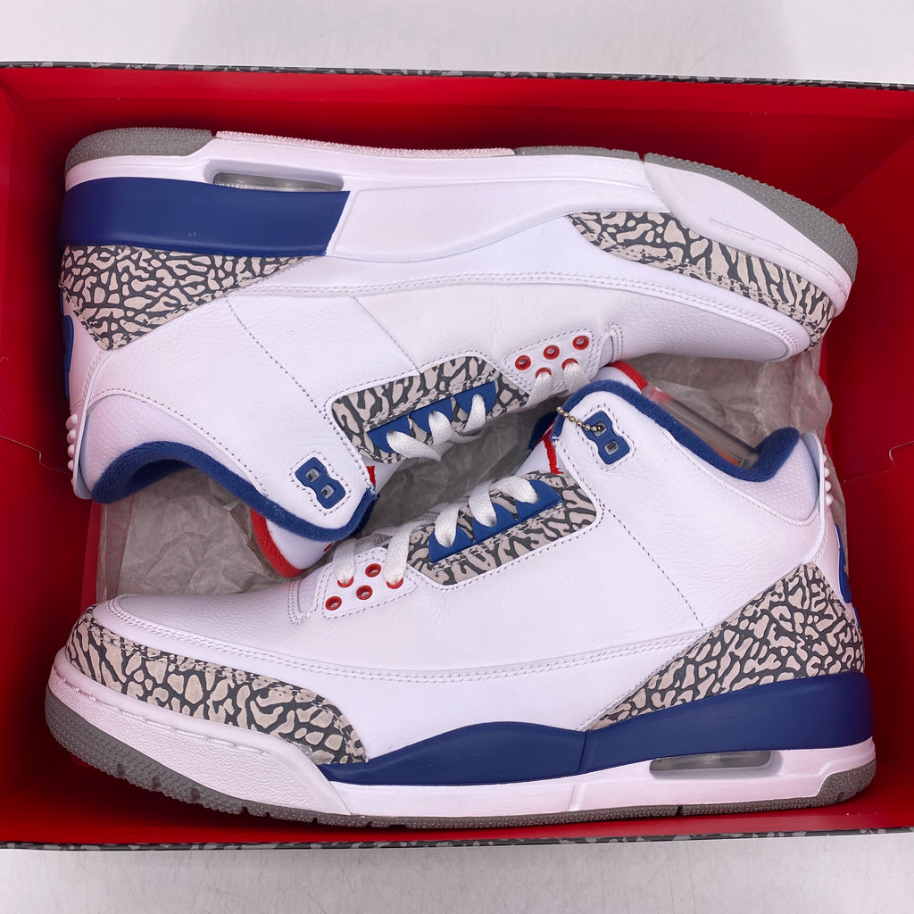 Air Jordan 3 Retro "True Blue" 2016 New Size 12