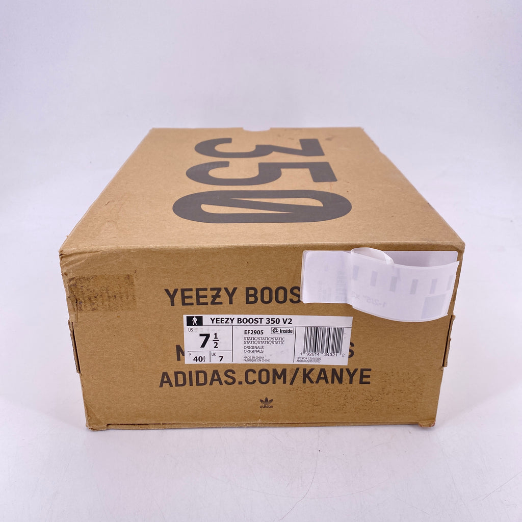 Yeezy 350 v2 "Static Non-Reflective" 2018 Used Size 7.5