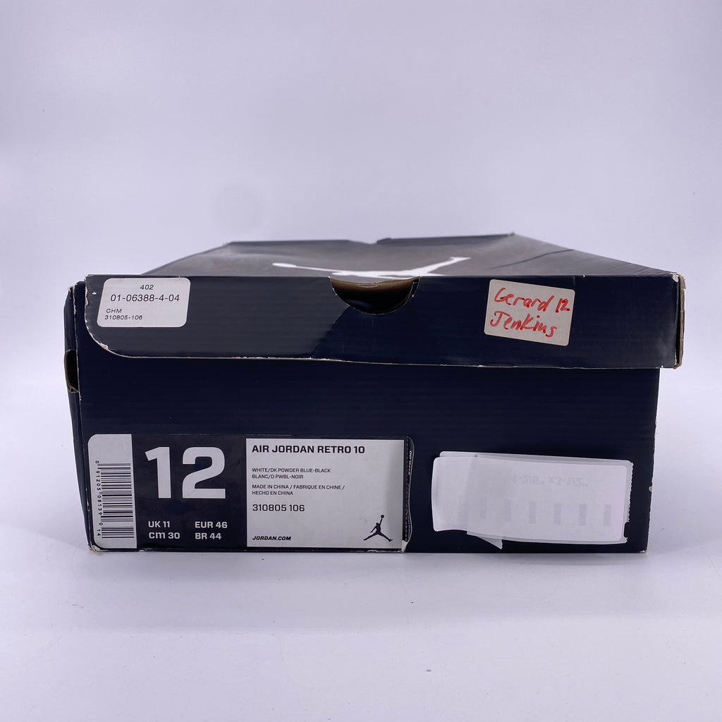 Air Jordan 10 Retro "Powder" 2014 New Size 12