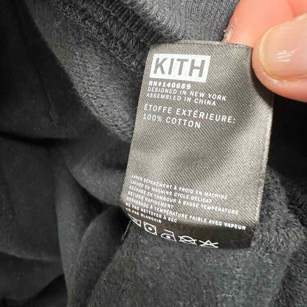 Kith Hoodie "GODFATHER" Black New Size XXL