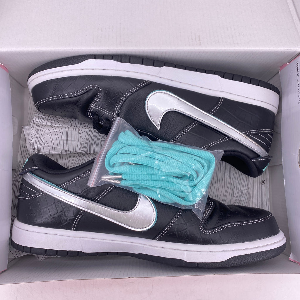 Nike SB Dunk Low "Black Diamond" 2018 Used Size 10.5