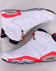 Air Jordan 6 Retro "Infrared White" 2014 New Size 11.5