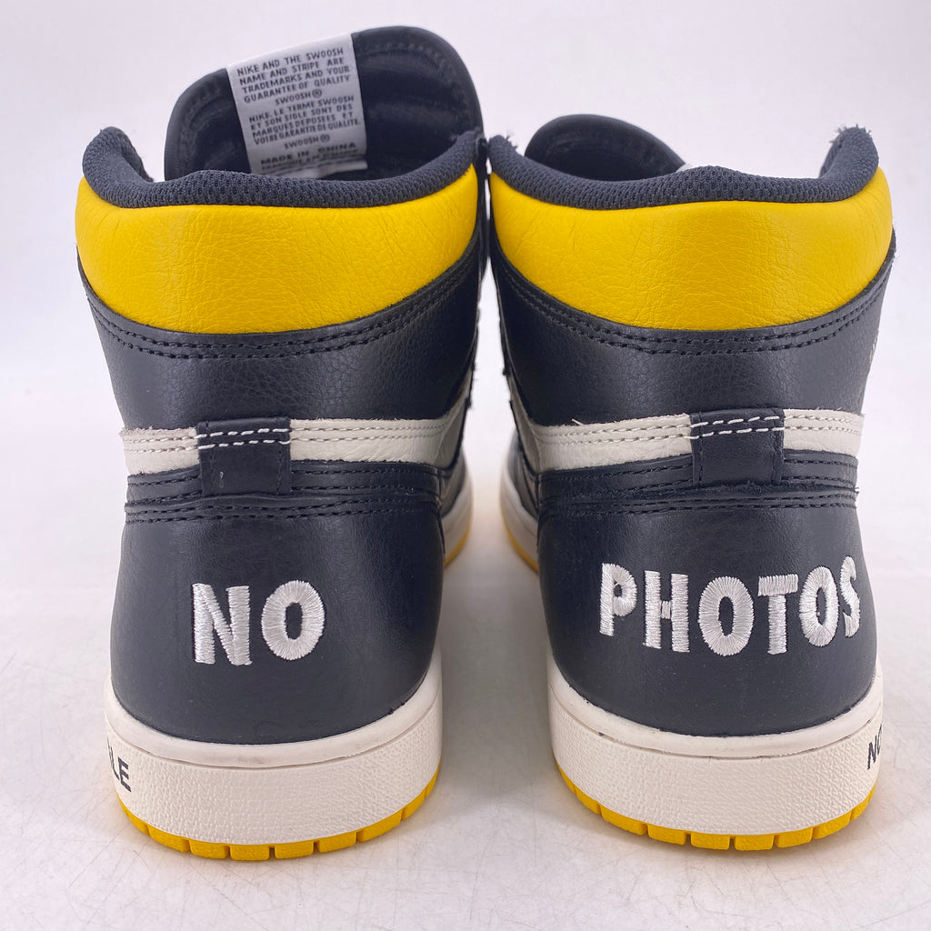 Air Jordan 1 Retro High OG "Not For Resale Yellow" 2018 New Size 10.5